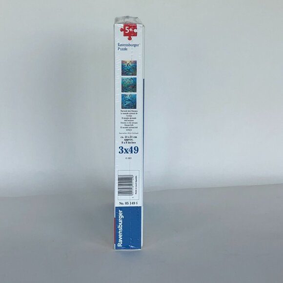 New sealed Ravensburger-3x49 Piece Puzzle Ocean Life (3 different puzzles ) - Picture 13 of 16